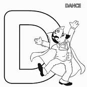 coloriage 1 rue sesame alphabet d